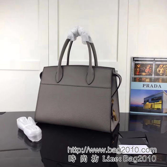 普拉達PRADA原單 新款 prada esplanade bag 1BA047 荔枝紋牛皮 手提肩背包 PHY1553